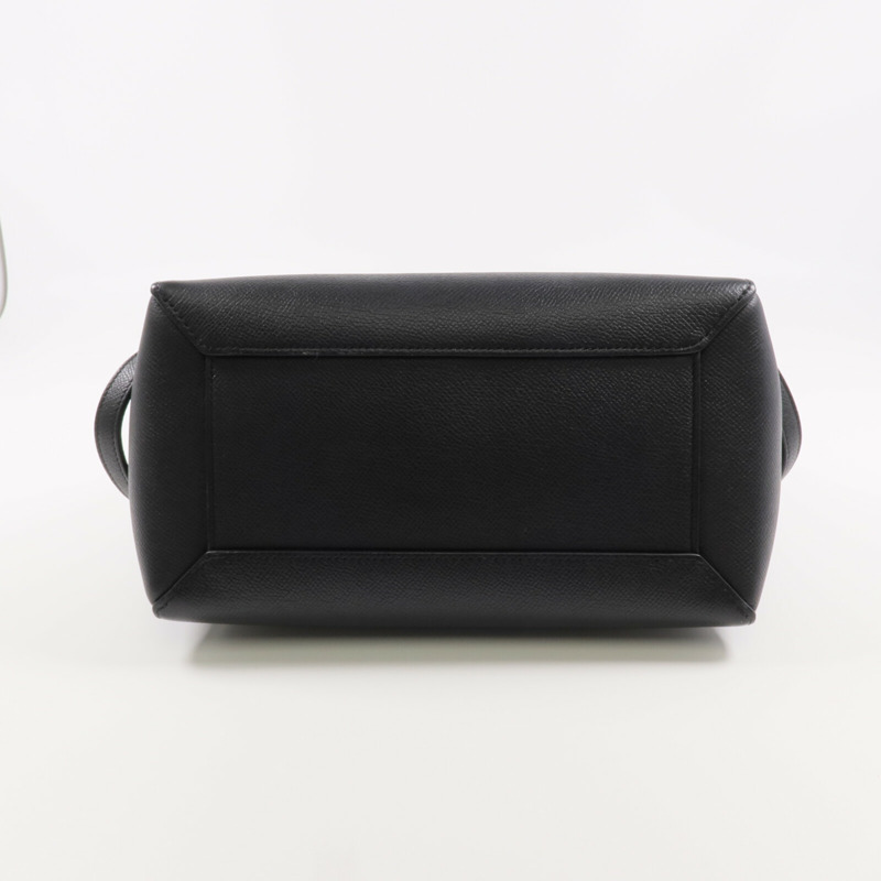 CELINE 牛皮皮革Micro Belt Bag金扣手挽肩背兩用袋-6