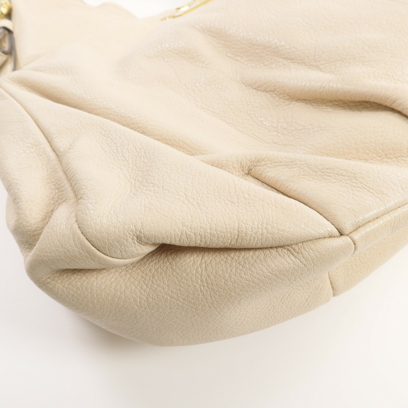 COACH 牛皮皮革Shoulder Bag金扣肩背袋-10