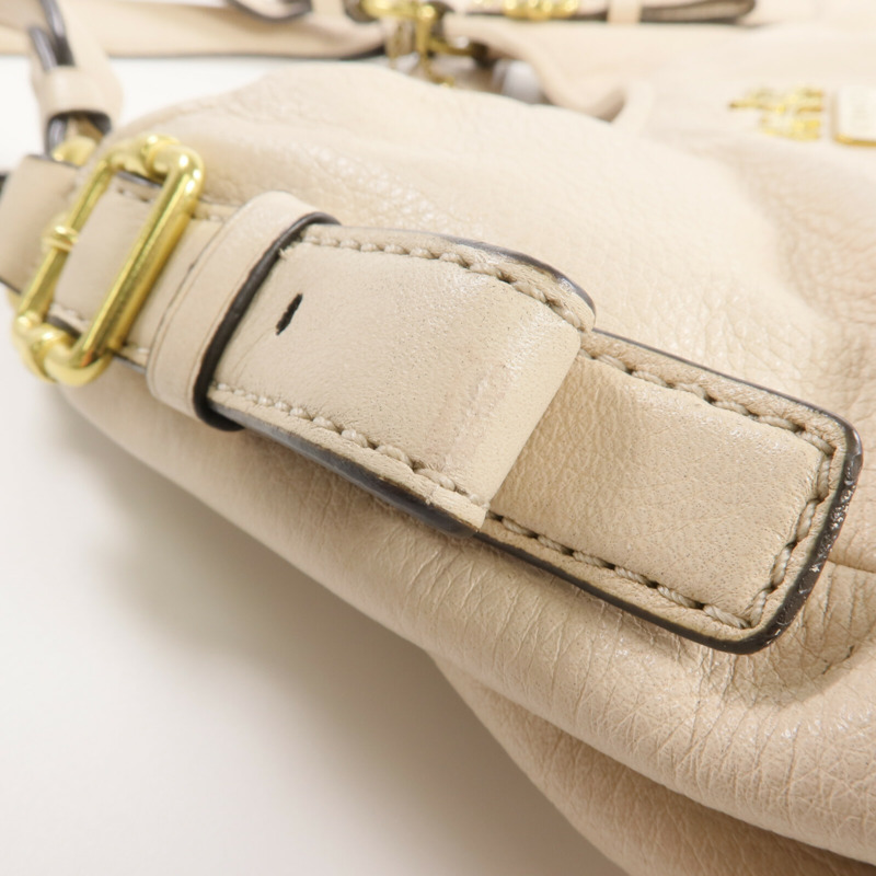 COACH 牛皮皮革Shoulder Bag金扣肩背袋-16