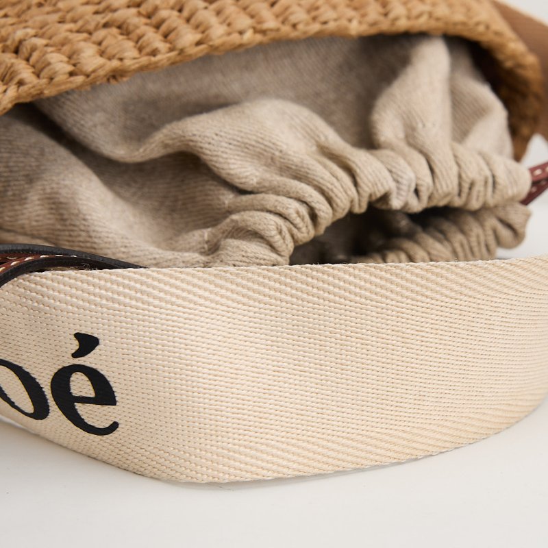 二手Chloé 草編水桶包-4