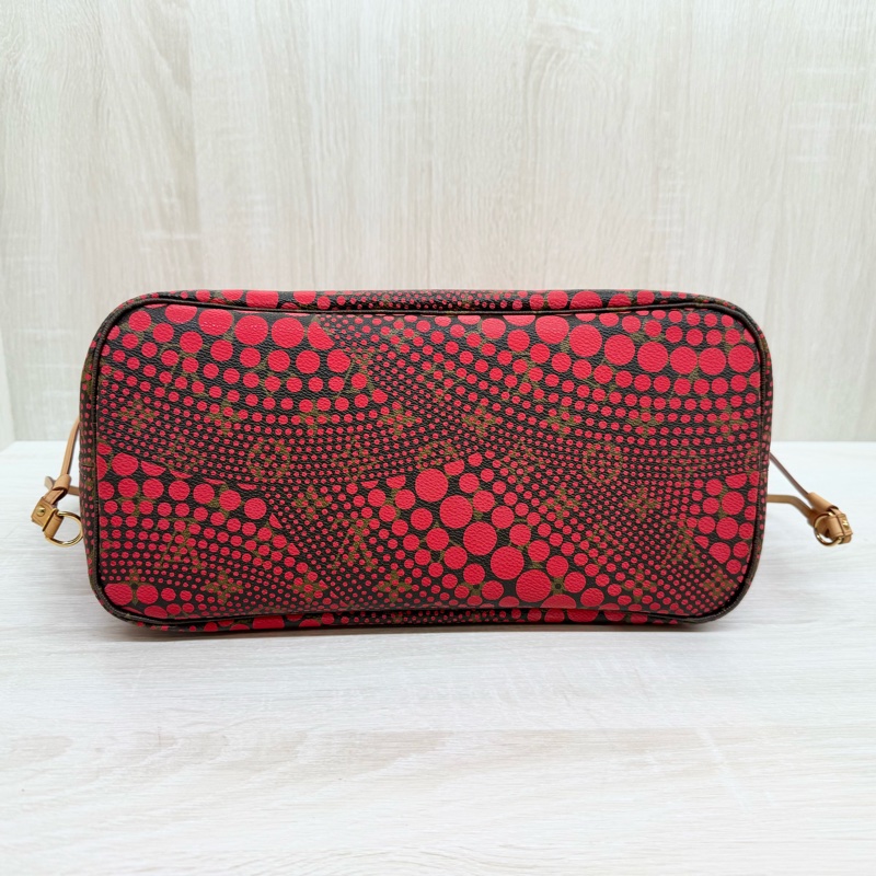 LV Monogram Waves系列草間彌生限量 Neverfull M40686-5