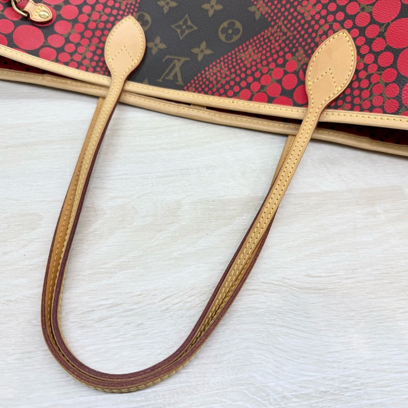 LV Monogram Waves系列草間彌生限量 Neverfull M40686-12