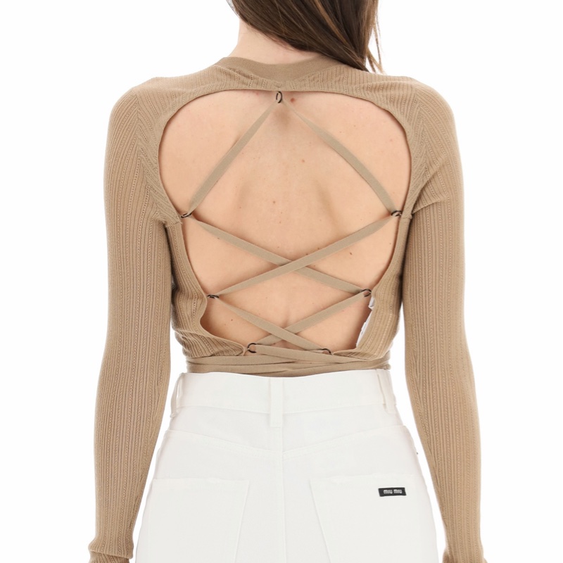 Miu Miu 女士 羊毛針織套衫IT-40 IT-42 IT-44碼-3