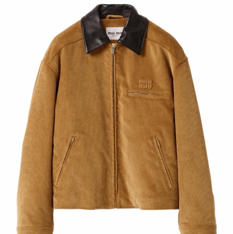 Miu Miu 女士 長袖棉服IT-36 IT-38 IT-40 IT-42 IT-44 IT-46碼模特身高:177CM,穿著38碼-0