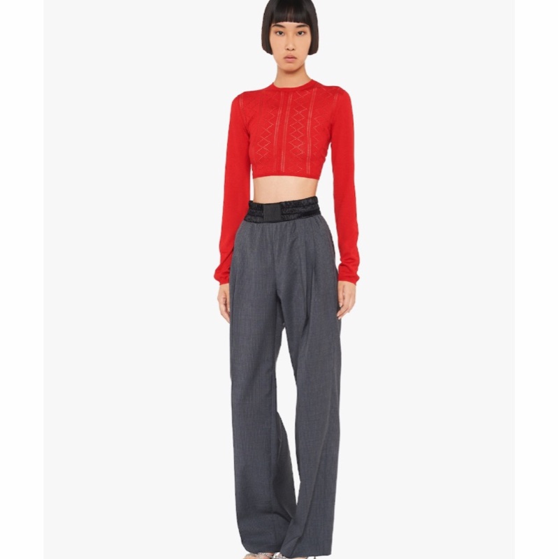 Miu Miu 女士 鏤空菱形針織套衫IT-36 IT-38 IT-40 IT-42碼-1