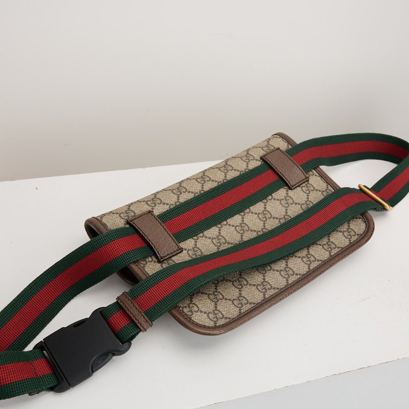 二手Gucci 虎頭腰包-12