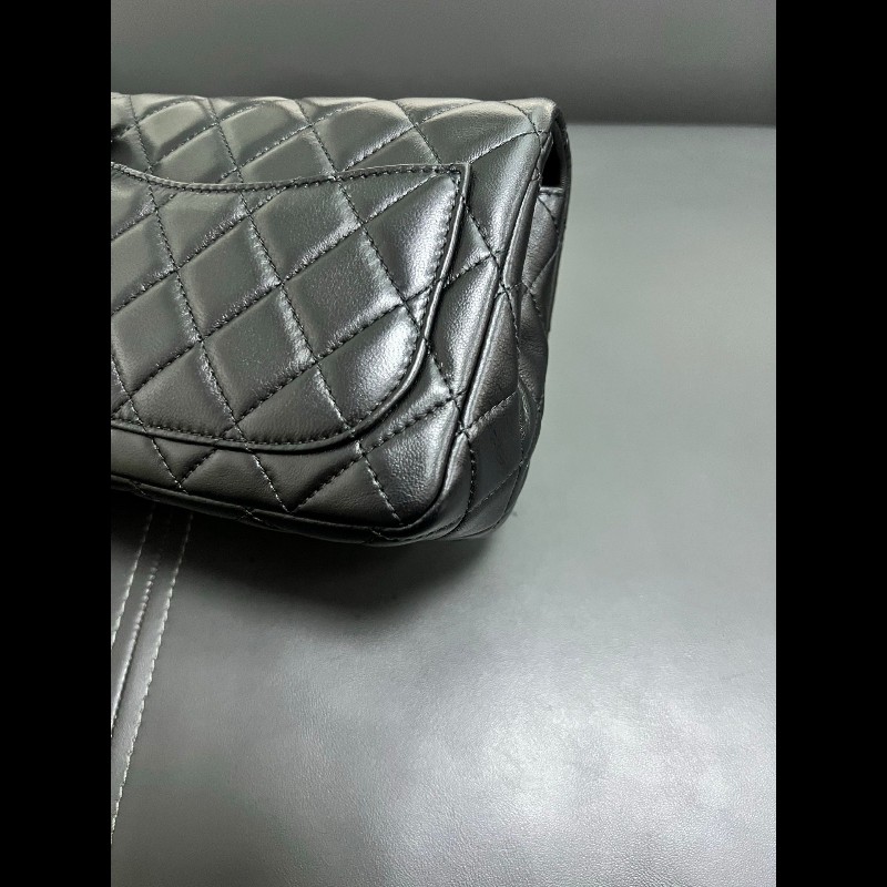 Chanel cf gold ball mini square
黑金羊皮金球方胖子-9