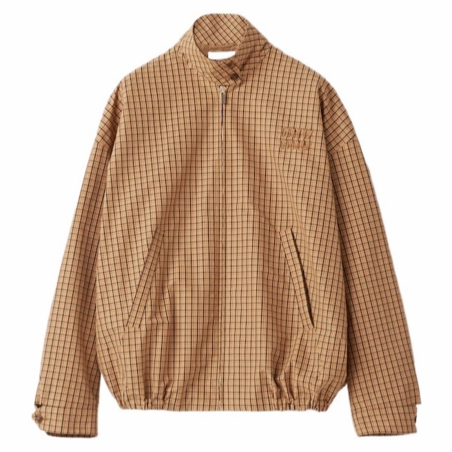 Miu Miu 女士 格紋休閒夾克IT-36 IT-38 IT-40碼模特身高177CM,穿著38碼-0