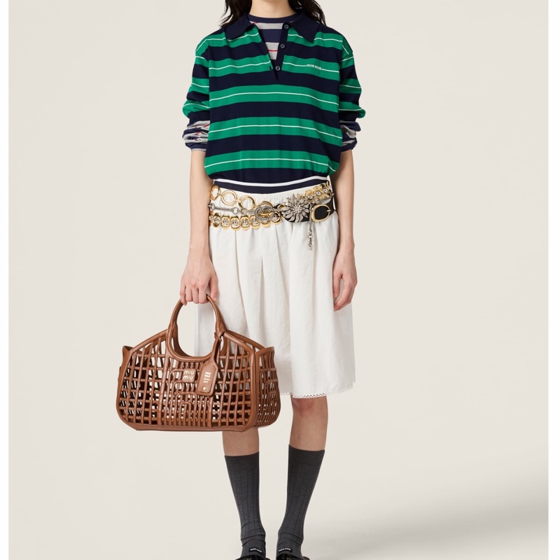 Miu Miu 女士 棉質Polo衫IT40碼-1