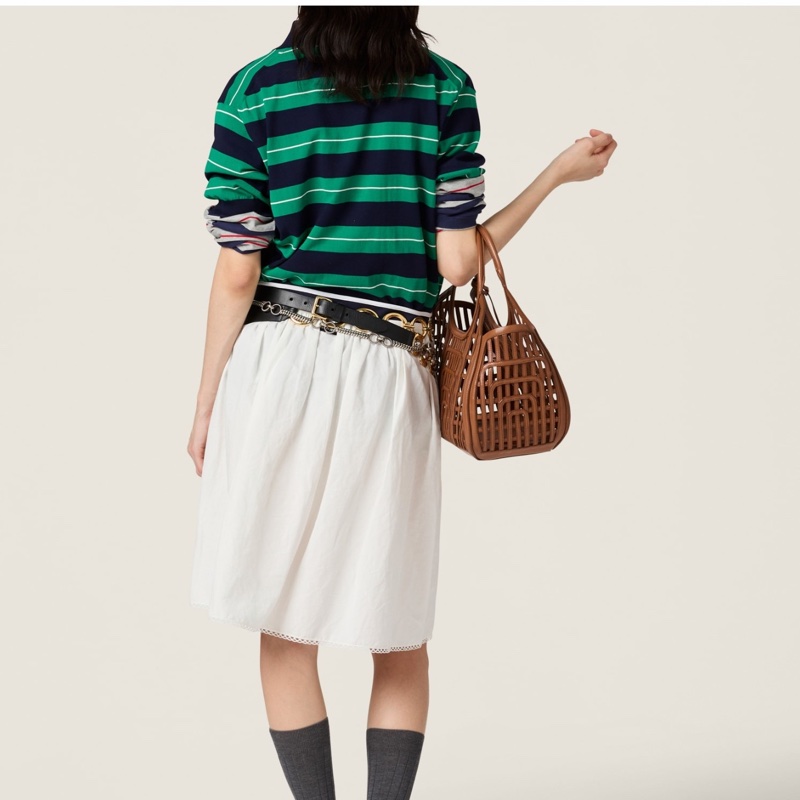 Miu Miu 女士 棉質Polo衫IT40碼-2