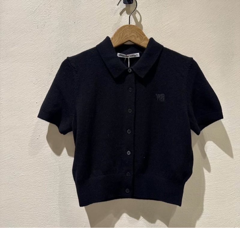Alexander Wang 針織 短袖 Polo#XS S M-2