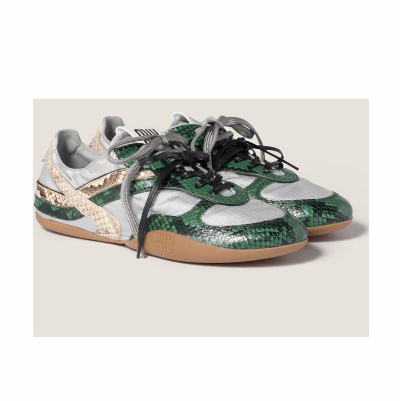 Miu Miu 女士 圓頭運動鞋36 36.5 37 37.5 38 38.5 39 40碼-2