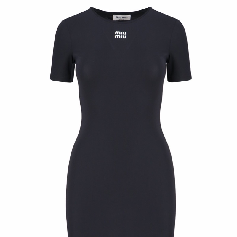 Miu Miu 女士 針織迷你連衣裙IT-38 IT-40 IT-42 IT-44碼-3