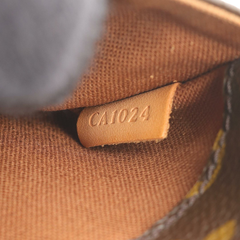 路易威登 Pochette Gange 腰包 M51870 Monogram 帆布皮革棕色二手-4