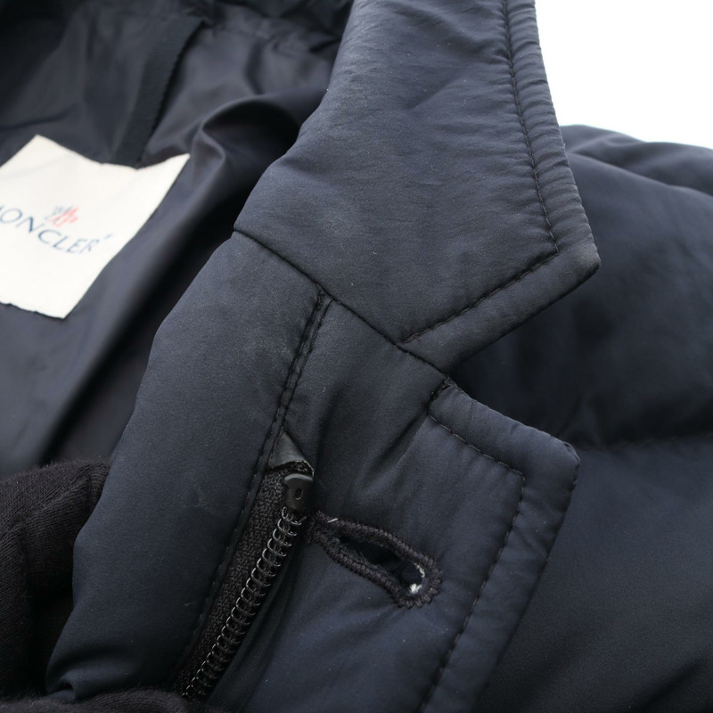 MONCLER KEID 羽絨外套 3170780 尼龍 海軍藍 #1 二手 男款-7