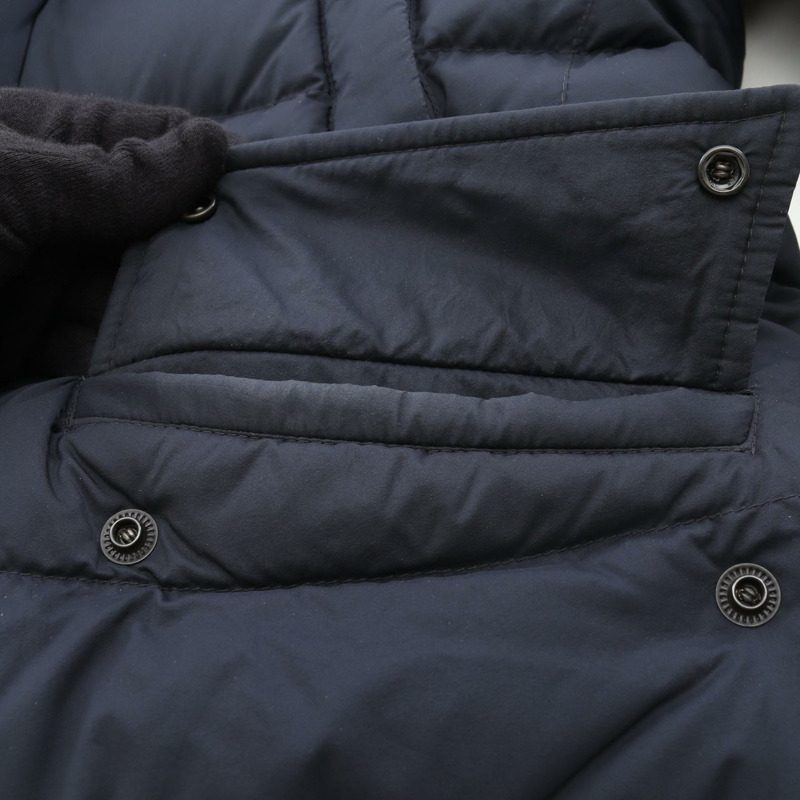 MONCLER KEID 羽絨外套 3170780 尼龍 海軍藍 #1 二手 男款-9