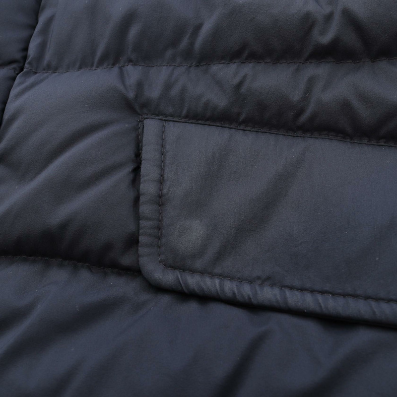 MONCLER KEID 羽絨外套 3170780 尼龍 海軍藍 #1 二手 男款-10