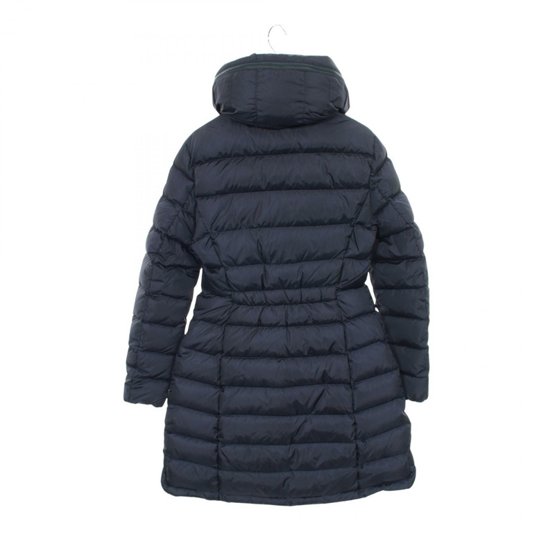 MONCLER FLAMMETTE 帶帽羽絨衣 4993105 尼龍海軍藍 #1 二手男款-1