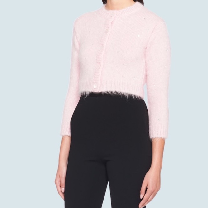 Miu Miu 女士 短款毛衣開衫IT-36 IT-40碼-2