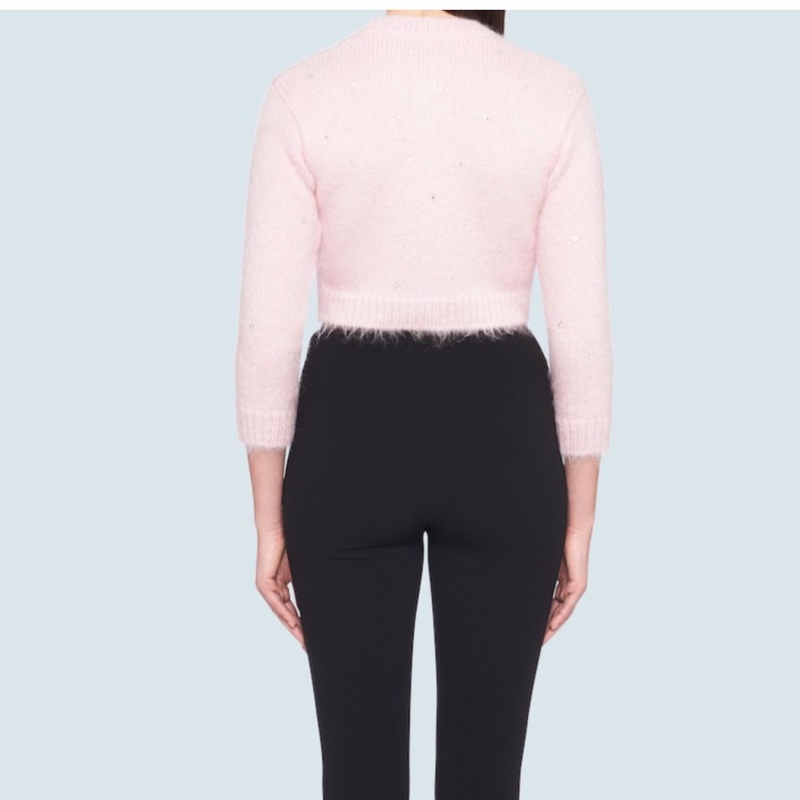 Miu Miu 女士 短款毛衣開衫IT-36 IT-40碼-3