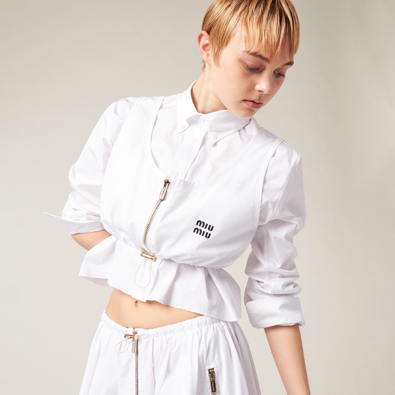 Miu Miu 女士 拉鍊背心IT-36 IT-38 IT-40 IT-42碼-1