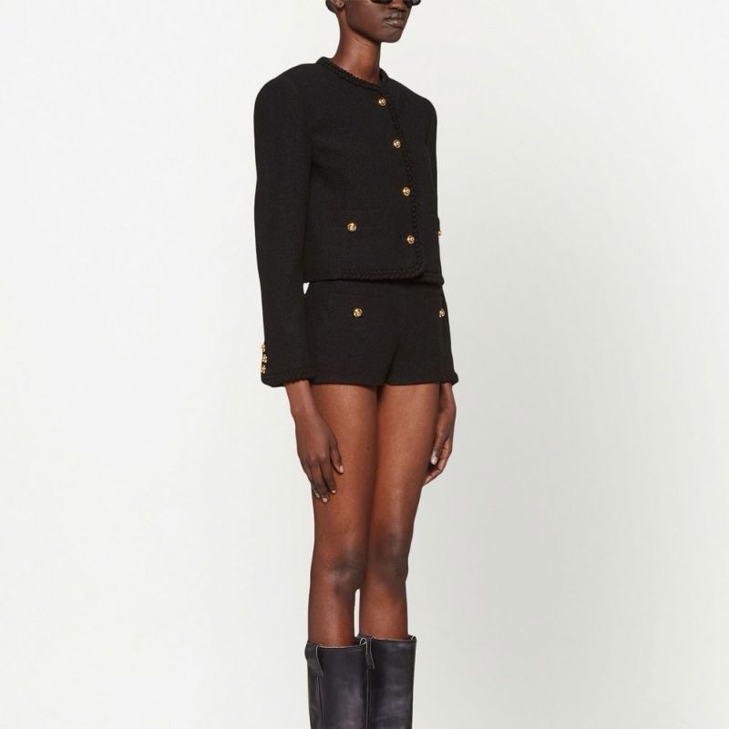 Miu Miu 女士 單排扣休閒夾克IT-38 IT-40碼-2