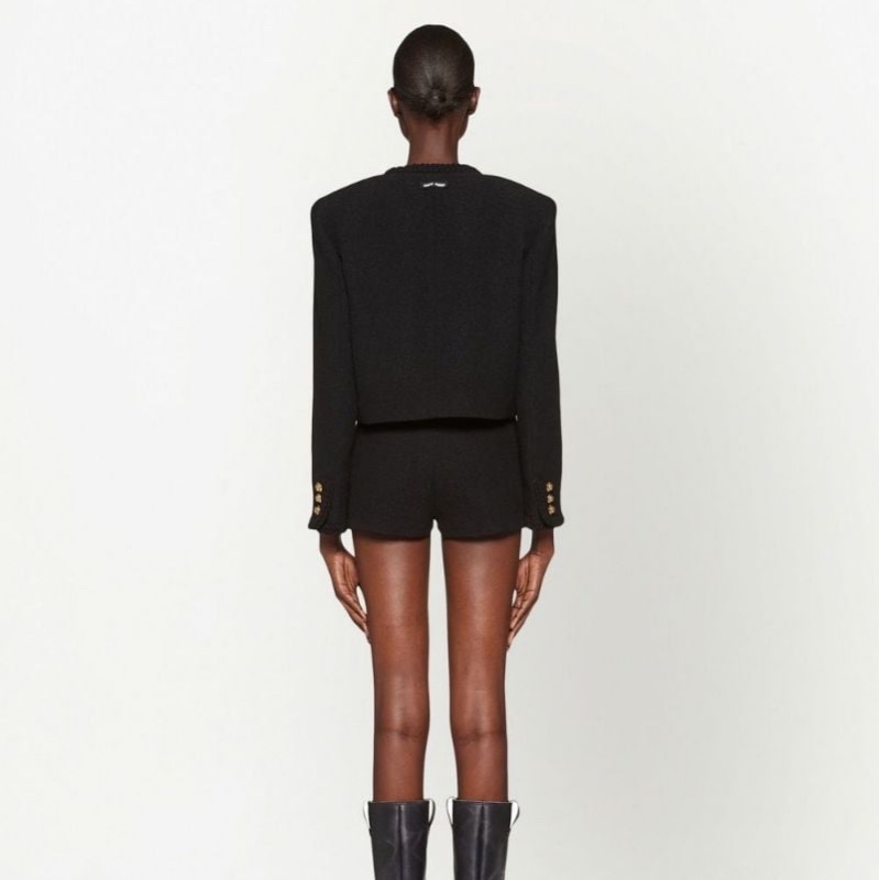 Miu Miu 女士 單排扣休閒夾克IT-38 IT-40碼-4