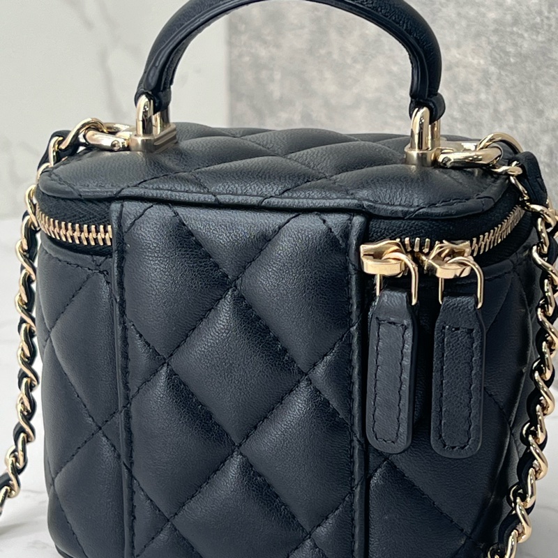 香緹國際精品 845 Chanel 化妝盒包 羊皮-8