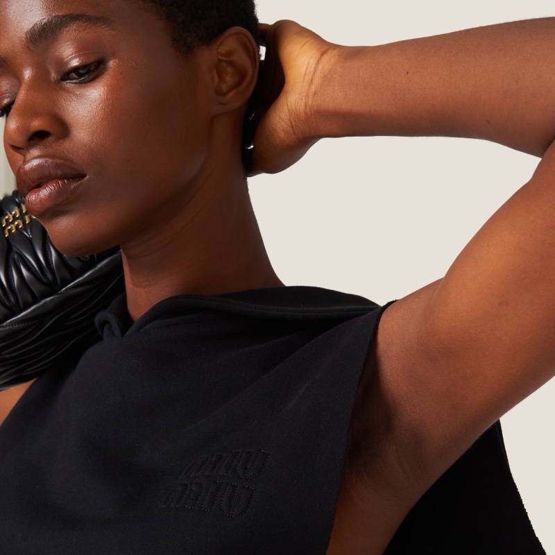 Miu Miu 女士 羅紋針織背心XS碼-1