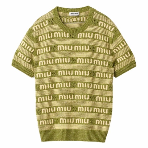 Miu Miu 女士 短袖毛衣IT-40碼