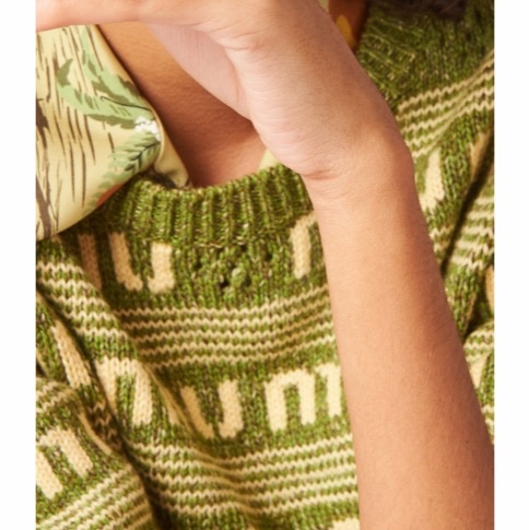 Miu Miu 女士 短袖毛衣IT-40碼-4