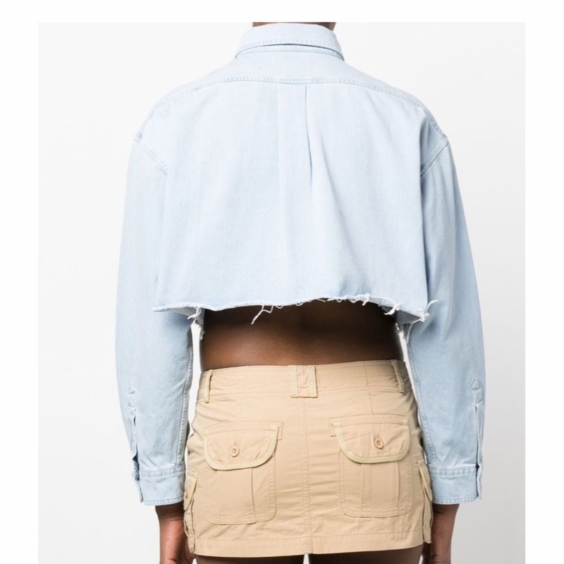 Miu Miu 女士 翻領長袖襯衫IT-40碼-3