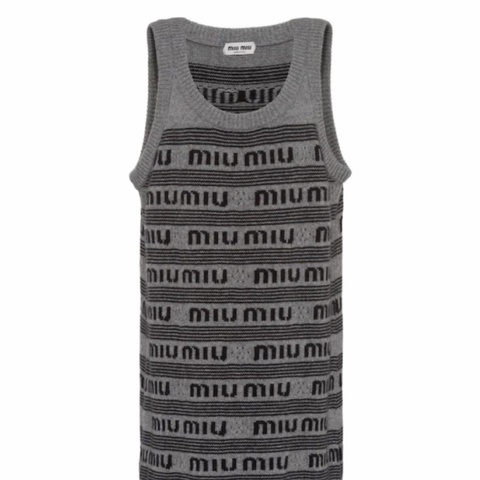 Miu Miu 女士 logo連衣裙IT-38 IT-40碼