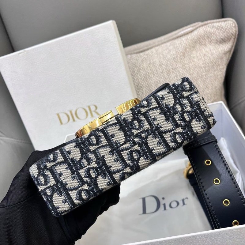 Dior迪奧老花蒙田box mini盒子包-7