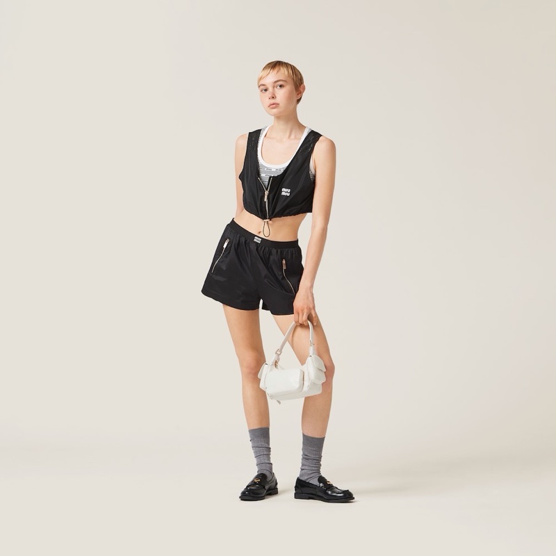 Miu Miu 女士 徽標細節馬甲IT-38 IT-40碼-3