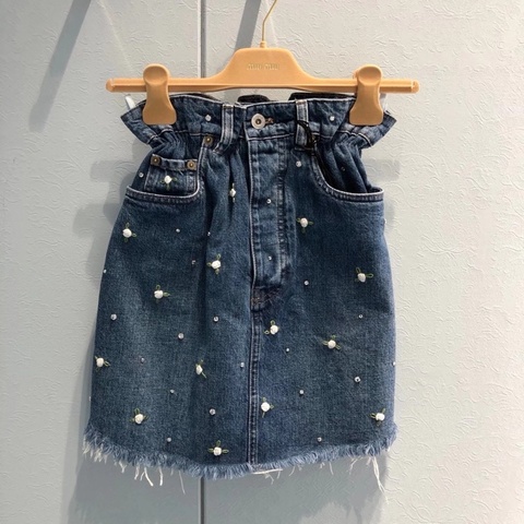 Miu Miu 女士 牛仔半身裙IT-40 IT-42碼