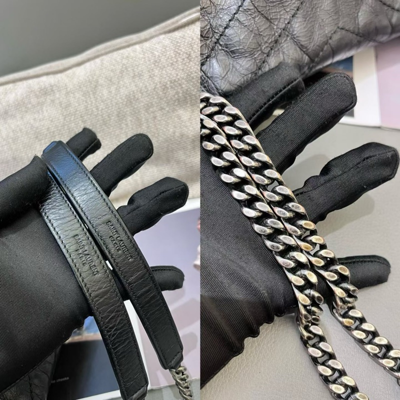 YSL黑銀niki 中號-9