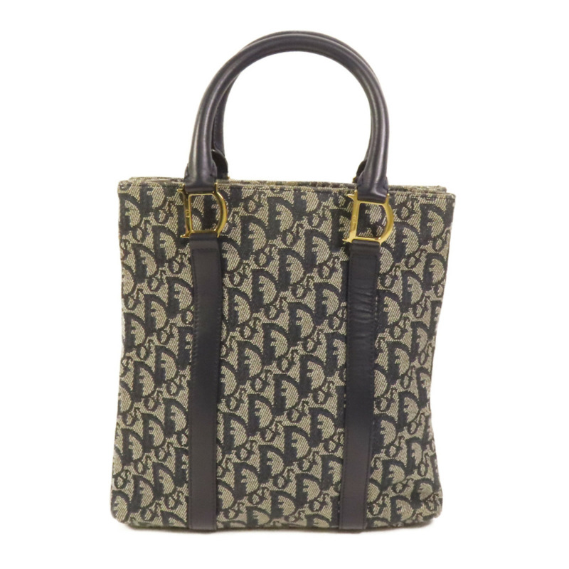 Dior 帆布Tote Bag金扣手挽袋-1