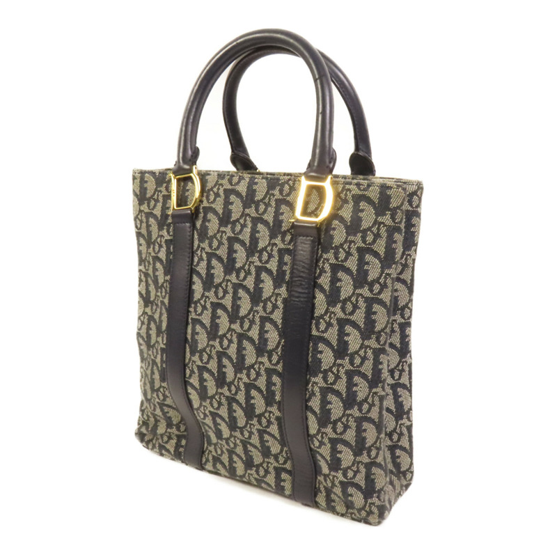 Dior 帆布Tote Bag金扣手挽袋-2