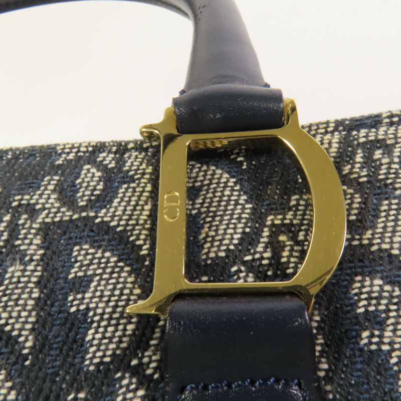 Dior 帆布Tote Bag金扣手挽袋-6