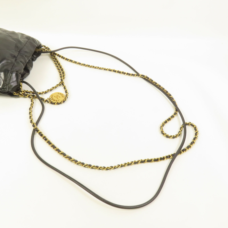 CHANEL Chanel 22 Mini金扣手挽肩背兩用袋-5