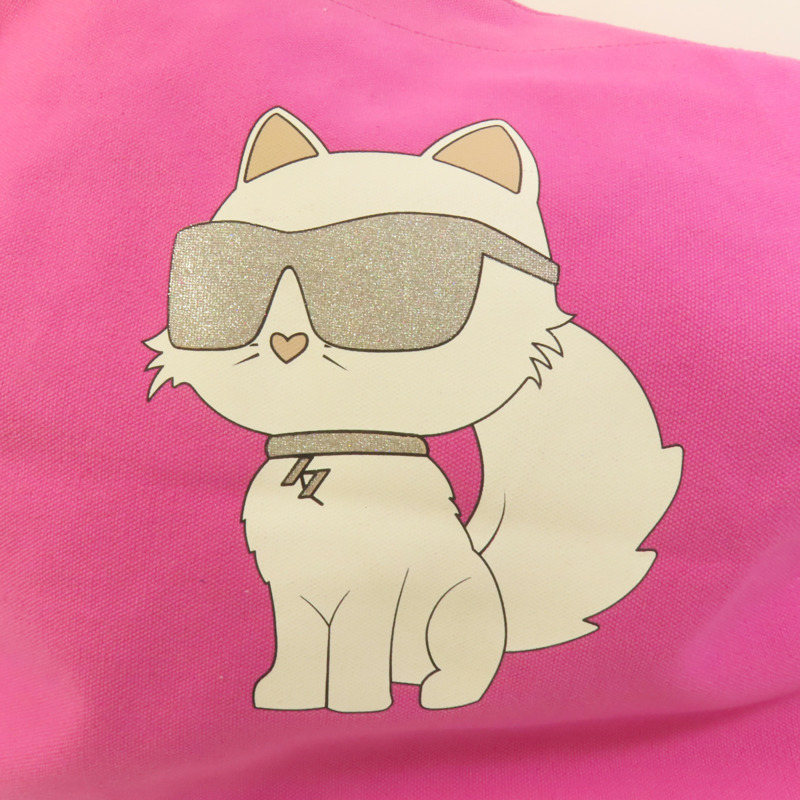 KARL LAGERFELD 帆布Karl Lagerfeld Tote Bag肩背袋-5