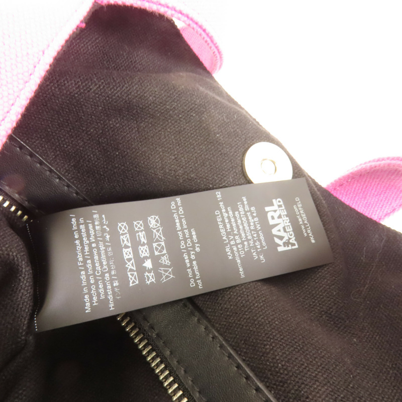 KARL LAGERFELD 帆布Karl Lagerfeld Tote Bag肩背袋-8