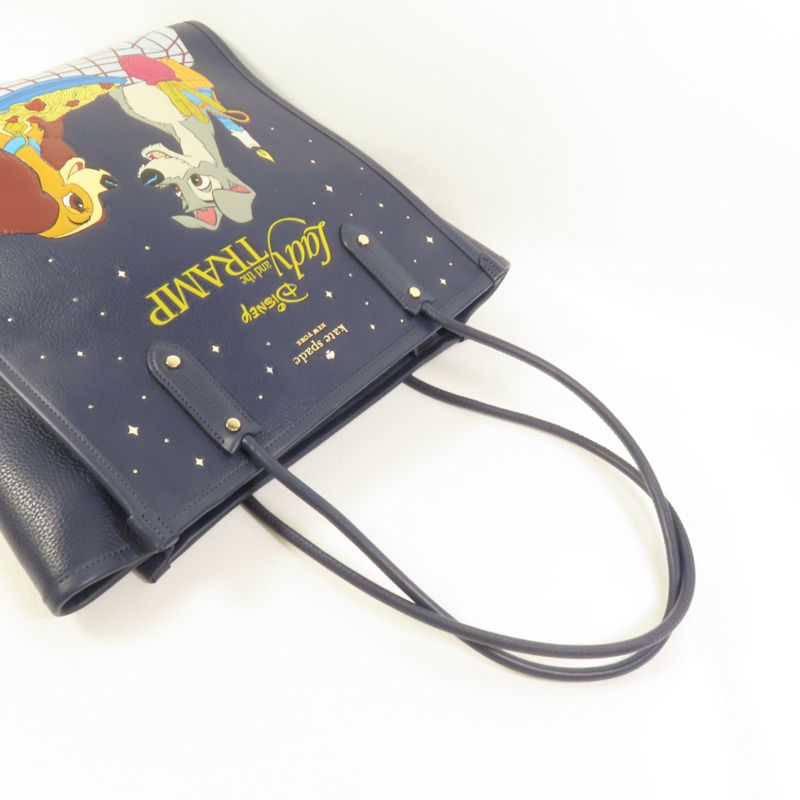 Kate Spade 牛皮皮革Disney Tote Bag Large肩背袋-4