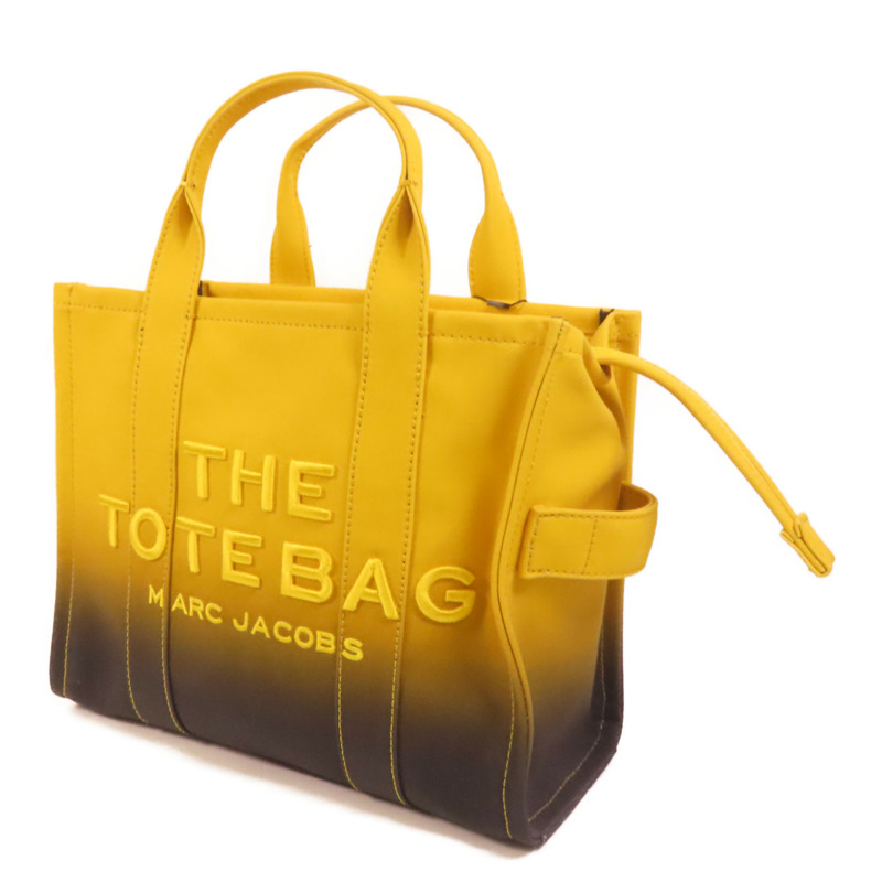 MARC JACOBS 帆布2 Way Shoulder銀扣手挽肩背兩用袋-2