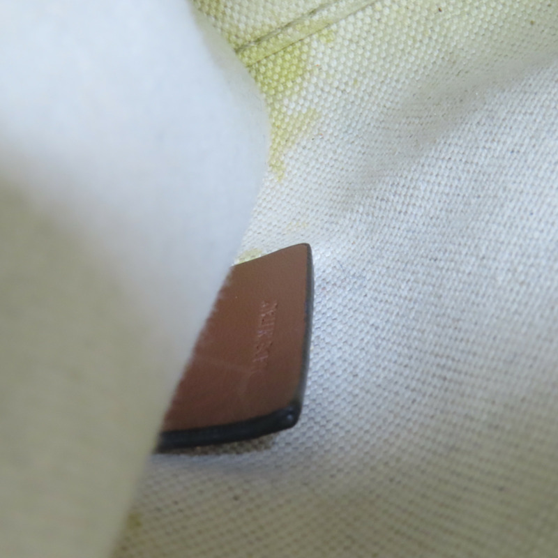 BURBERRY 帆布Mini Freya銀扣手挽肩背兩用袋-9