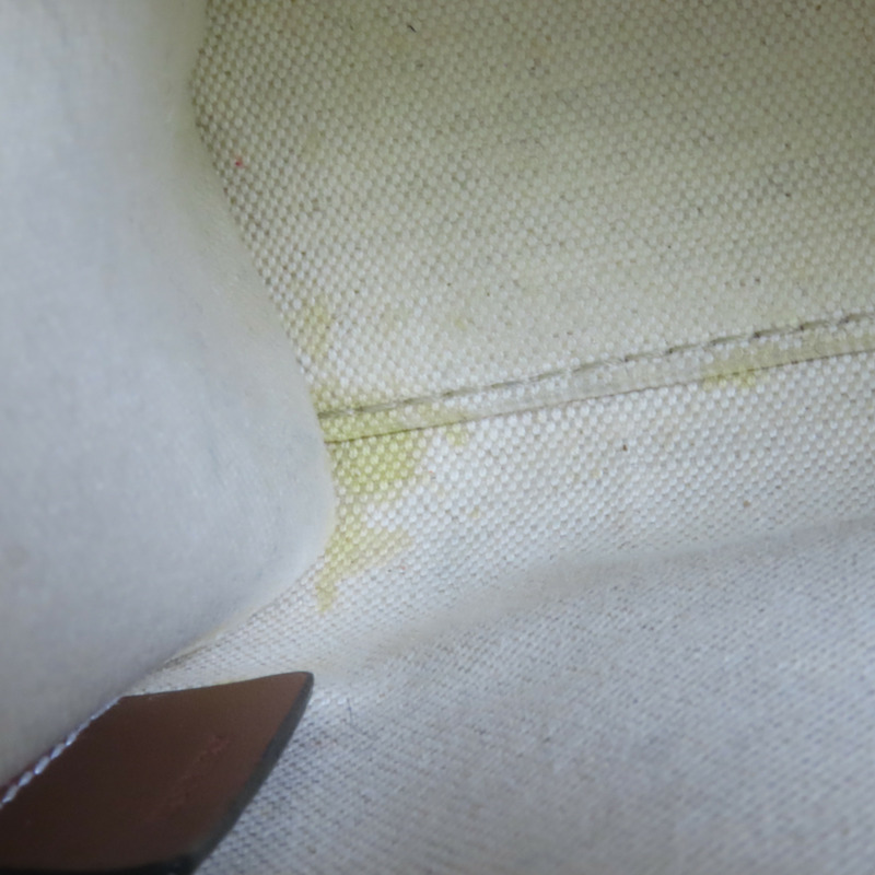 BURBERRY 帆布Mini Freya銀扣手挽肩背兩用袋-14