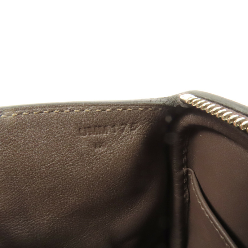 HERMES Clemence皮革Mini Lindy銀扣手挽肩背兩用袋Macassar-9