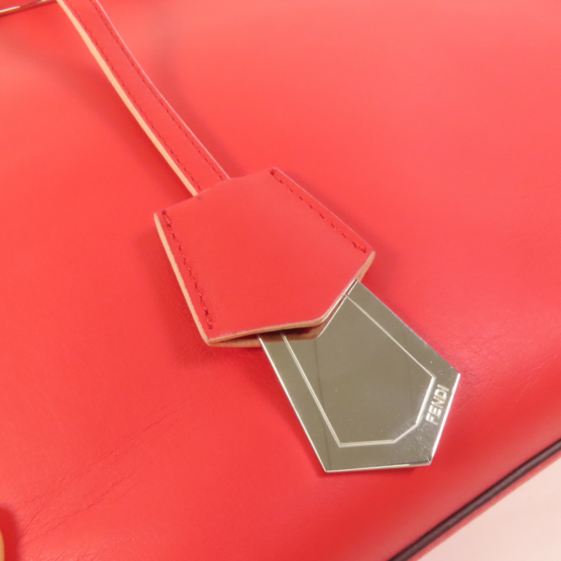 FENDI 牛皮皮革3 Jours銀扣手挽肩背兩用袋-6