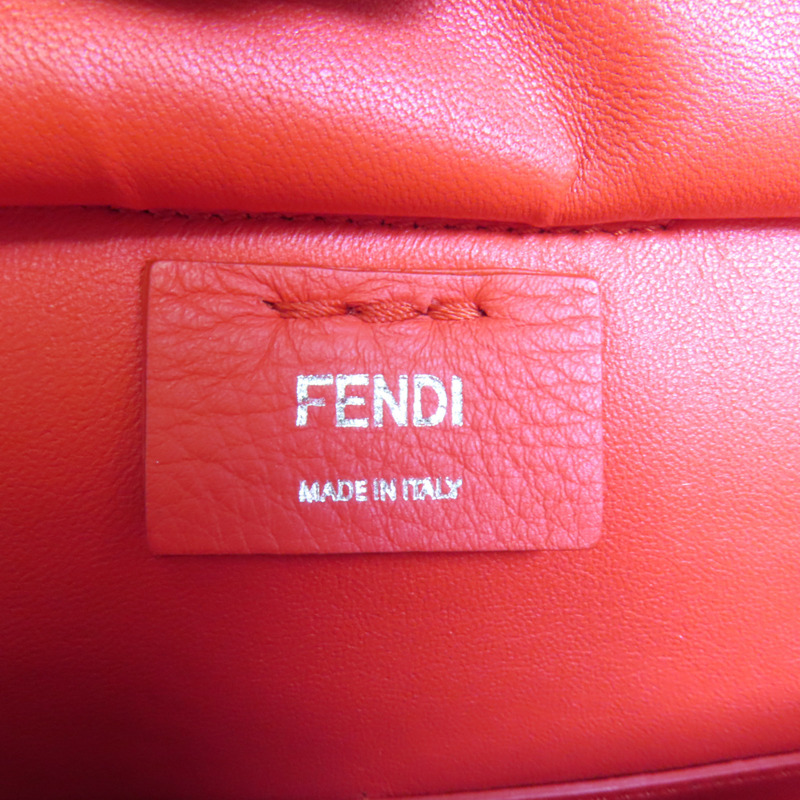 FENDI 牛皮皮革3 Jours銀扣手挽肩背兩用袋-9